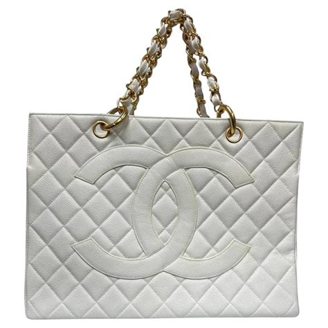 chanel white gst bag|chanel gst bag price.